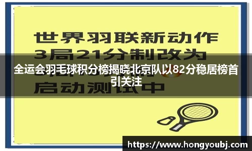 全运会羽毛球积分榜揭晓北京队以82分稳居榜首引关注
