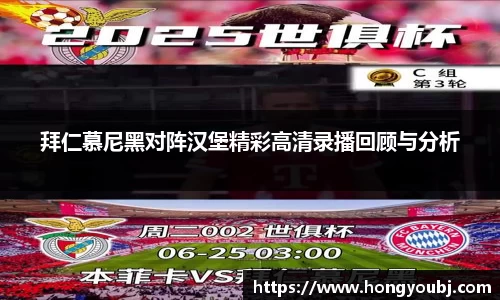 拜仁慕尼黑对阵汉堡精彩高清录播回顾与分析